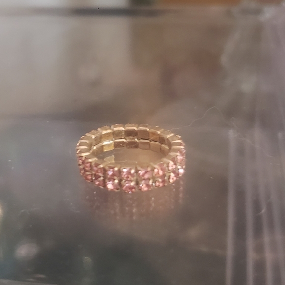 Boutique 9 Jewelry - Pink Rhinestone Ring